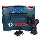 Bosch Professional GSB 18V-55 Perceuse-visseuse à percussion sans fil  55Nm 18V Brushless + 1x Batterie 2,0Ah + Coffret L-Boxx - sans chargeur