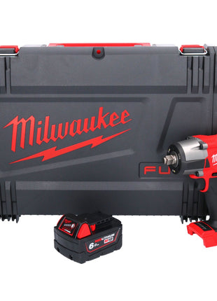 Clé à chocs sans fil Milwaukee M18 FMTIW2F12-601X 18 V 745 Nm 1/2" brushless + 1x batterie 6,0 Ah + boîtier HD - sans chargeur