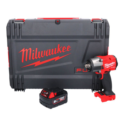 Clé à chocs sans fil Milwaukee M18 FMTIW2F12-601X 18 V 745 Nm 1/2" brushless + 1x batterie 6,0 Ah + boîtier HD - sans chargeur