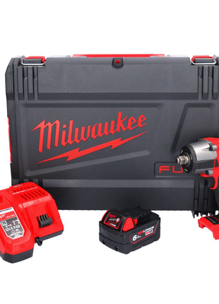 Clé à chocs sans fil Milwaukee M18 FMTIW2F12-601X 18 V 745 Nm 1/2" brushless + 1x batterie 6,0 Ah + chargeur + boîtier HD