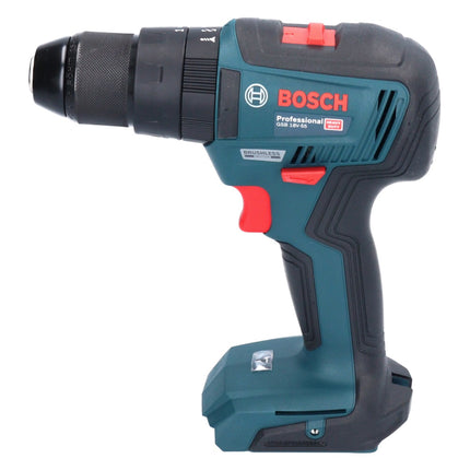 Bosch Professional GSB 18V-55 Perceuse-visseuse à percussion sans fil 55Nm 18V Brushless + 1x Batterie 2,0Ah + chargeur + Coffret L-Boxx