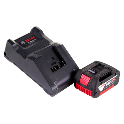 Bosch GSB 18V-55 Professional Perceuse-visseuse à percussion sans fil 18 V 55 Nm Brushless + 1x batterie 4,0 Ah + chargeur + L-Boxx