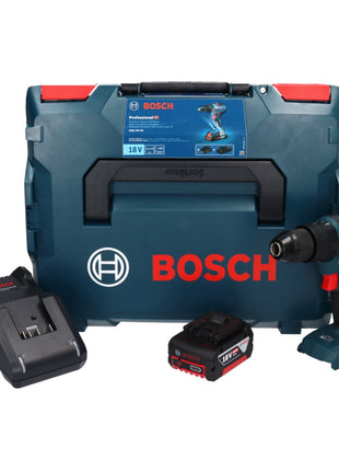 Bosch Professional GSB 18V-55 Cordless Impact Drill Driver 55Nm 18V Brushless + 1x Battery 5.0Ah + Charger + Case L-Boxx