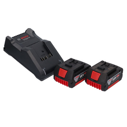 Bosch GSB 18V-55 Professional Perceuse-visseuse à percussion sans fil 18 V 55 Nm Brushless + 2x batterie 5,0 Ah + chargeur + L-Boxx