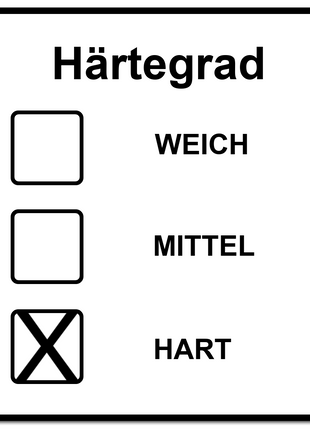 Mirka Abranet Schleifteller Grip Set 2x 150 mm Hart ( 2x 8292605021 )