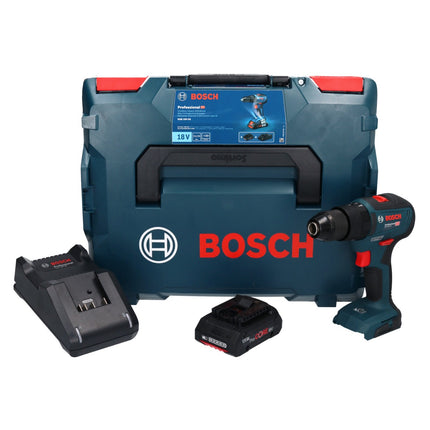 Bosch GSB 18V-55 Professional Perceuse-visseuse à percussion sans fil 18 V 55 Nm Brushless + 1x batterie ProCORE 4,0 Ah + chargeur + L-Boxx