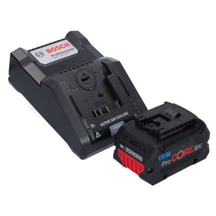 Bosch GTS 18V-216 Professional Scie à table sans fil 18 V 216 mm biturbo brushless + 1x Batterie ProCORE 8,0 Ah + Chargeur