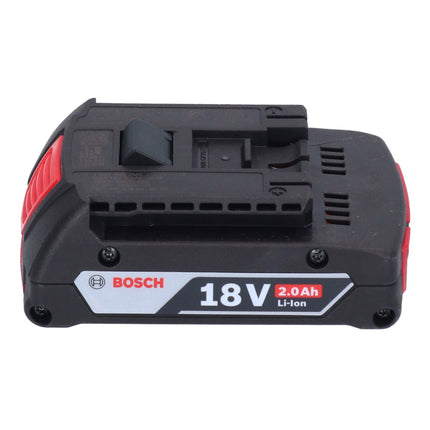 Bosch GWX 18V-10 Professional Meuleuse angulaire sans fil 18 V 125 mm X-LOCK Brushless + 1x batterie 2,0 Ah + L-Boxx - sans chargeur