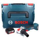 Bosch GWX 18V-10 Professional Meuleuse angulaire sans fil 18 V 125 mm X-LOCK Brushless + 1x batterie 5,0 Ah + L-Boxx - sans chargeur