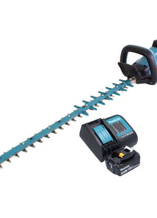 Makita DUH 752 SF taille-haie à batterie 18 V 75 cm sans balai + 1x batterie 3,0 Ah + chargeur