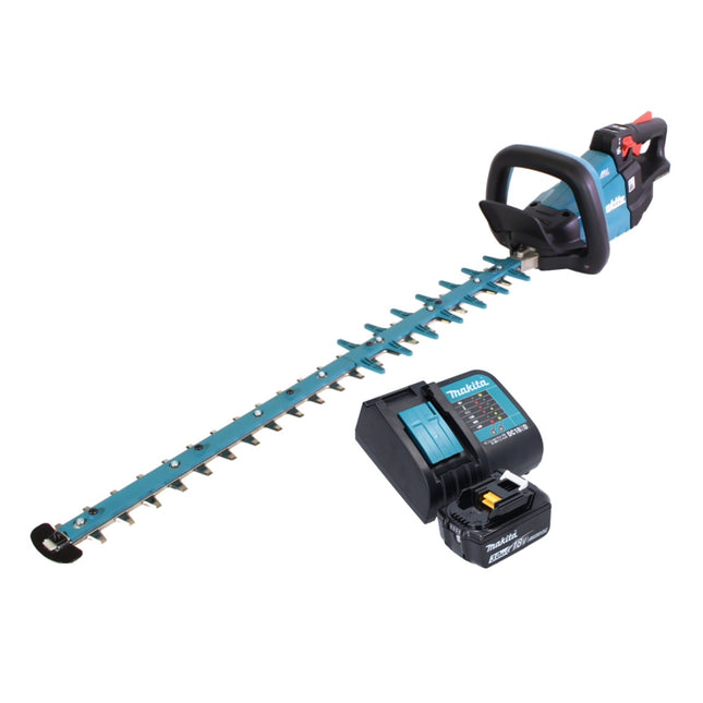 Makita DUH 752 SF taille-haie à batterie 18 V 75 cm sans balai + 1x batterie 3,0 Ah + chargeur