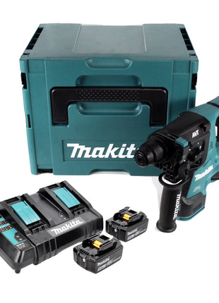 Makita DHR 280 CTJ marteau perforateur sans fil 36 V ( 2x 18 V ) 2,8 J SDS-plus Brushless+ 2x accu 5,0 Ah + double chargeur + Makpac