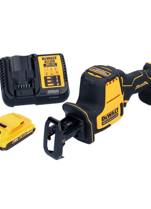 DeWalt DCS 369 D1 Akumulatorowa pilarka szablasta Pilarka szablasta 18 V bezszczotkowa + 1x akumulator 2,0 Ah + ładowarka