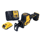 DeWalt DCS 369 D1 Akumulatorowa pilarka szablasta Pilarka szablasta 18 V bezszczotkowa + 1x akumulator 2,0 Ah + ładowarka