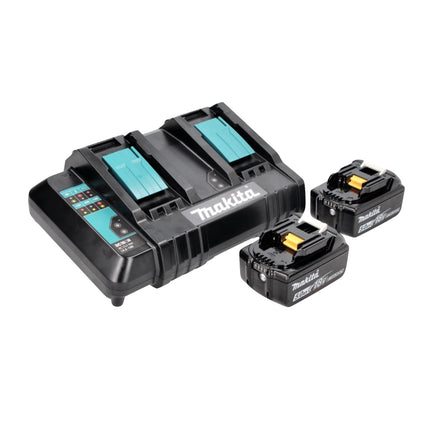 Makita DJR 360 CTK Reciprosge Rechargeable Battery 36V ( 2x18V ) Brushless + 2x batterie rechargeable 5,0 Ah + double chargeur + étui