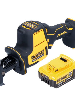 Sierra de sable a batería DeWalt DCS 369 N, sierra alternativa de 18 V sin escobillas + 1x batería de 4,0 Ah - sin cargador