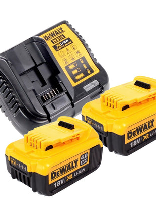 Scie sabre à batterie DeWalt DCS 369 M2 scie alternative 18 V sans balais + 2x batteries 4,0 Ah + chargeur