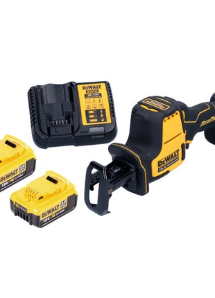 Scie sabre à batterie DeWalt DCS 369 M2 scie alternative 18 V sans balais + 2x batteries 4,0 Ah + chargeur