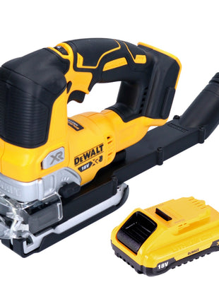 DeWalt DCS 334 N Akku Pendelhub Stichsäge 18 V Brushless + 1x Akku 3,0 Ah - ohne Ladegerät