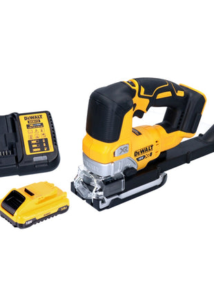 DeWalt DCS 334 L1 Akku Pendelhub Stichsäge 18 V Brushless + 1x Akku 3,0 Ah + Ladegerät