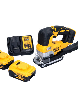 DeWalt DCS 334 P2 Akku Pendelhub Stichsäge 18 V Brushless + 2x Akku 5,0 Ah + Ladegerät - Toolbrothers