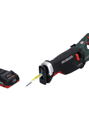 Sierra sable a batería Metabo SSEP 18 LTX BL MVT 18 V sin escobillas + 1x batería 4,0 Ah - sin cargador