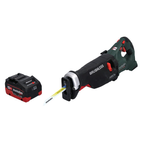 Sierra sable a batería Metabo SSEP 18 LTX BL MVT 18 V sin escobillas + 1x batería 5,5 Ah - sin cargador