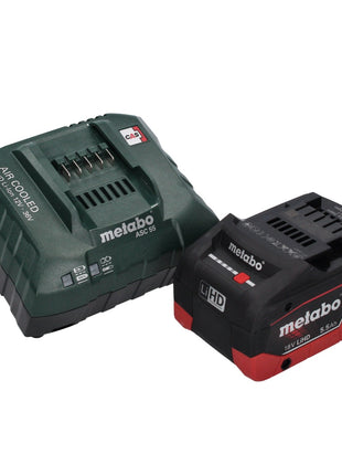 Scie sabre à batterie Metabo SSEP 18 LTX BL MVT 18 V sans balais + 1x batterie 5,5 Ah + chargeur