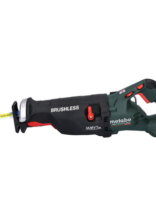 Scie sabre à batterie Metabo SSEP 18 LTX BL MVT 18 V sans balais + 1x batterie 5,5 Ah + chargeur