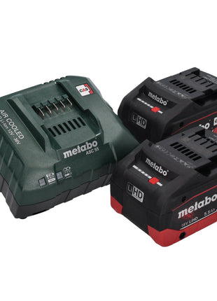 Scie sabre à batterie Metabo SSEP 18 LTX BL MVT 18 V sans balais + 2x batterie 5,5 Ah + chargeur