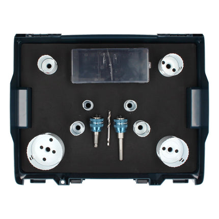 Set de scies cloches sanitaires BIM Progressor Bosch 11 pièces ( 2608594271 ) 22 / 25 / 30 / 35 / 40 / 51 / 68 / 83 mm