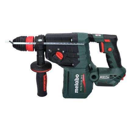 Metabo KH 18 LTX BL 28 Q Marteau perforateur sans fil 18 V 3 J SDS plus Brushless ( 601715840 ) + metaBOX - sans batterie, sans chargeur
