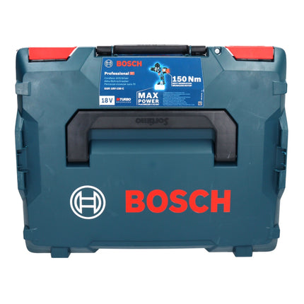 Bosch GSR 18V-150 C Professional Perceuse-visseuse sans fil 150Nm Biturbo Brushless 18V + 2x Batteries ProCORE 8,0 Ah + Chargeur + Coffret (06019J5005)