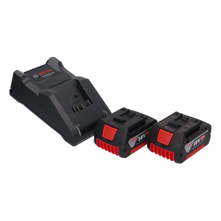 Bosch GSB 18V-150 C Professional Perceuse-visseuse à percussion sans fil 18 V 150 Nm Biturbo Brushless + 2x batterie 5,0 Ah + chargeur + L-Boxx