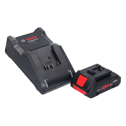 Bosch GSB 18V-150 C Professional Perceuse-visseuse à percussion sans fil 18 V 150 Nm Biturbo Brushless + 1x batterie ProCORE 4,0 Ah + chargeur + L-Boxx