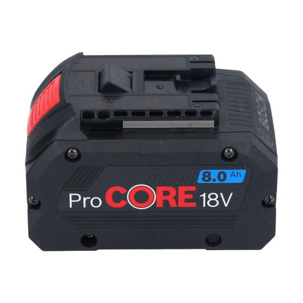 Bosch GSB 18V-150 C Professional Perceuse-visseuse à percussion sans fil 18 V 150 Nm Biturbo Brushless + 1x batterie ProCORE 8,0 Ah + L-Boxx - sans chargeur