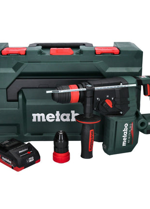 Marteau perforateur sans fil Metabo KH 18 LTX BL 28 Q 18 V 3 J SDS plus brushless + 1x batterie 4,0 Ah + metaBOX - sans chargeur