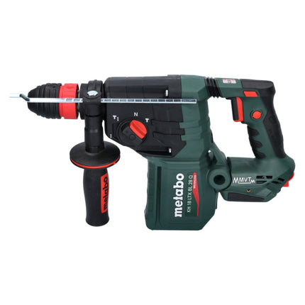 Metabo KH 18 LTX BL 28 Q Marteau perforateur sans fil 18 V 3 J SDS plus Brushless + 1x batterie 4,0 Ah + metaBOX - sans chargeur