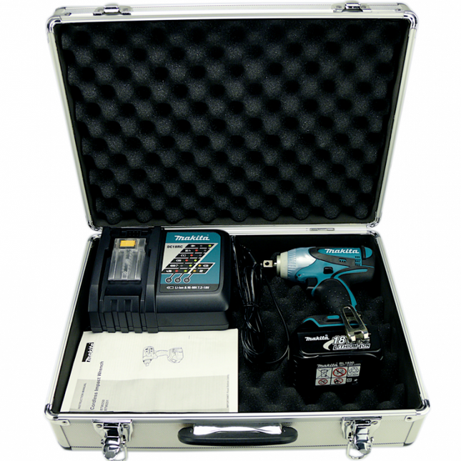 Makita BTW 251 Akku Schlagschrauber 18 V 230Nm mit x 3,0 Ah Akku und Lader im Koffer - Toolbrothers