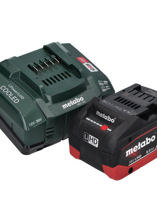 Metabo NP 18 LTX BL 5.0 Pistolet à riveter sans fil 18 V 10 kN brushless + 1x Batterie 8,0 Ah + Chargeur + metaBOX