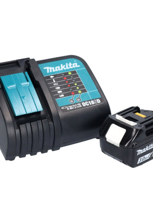 Makita DHP 456 SFX5 perceuse à percussion sans fil 18 V 50 Nm + 1 batterie 3,0 Ah + chargeur + jeu d'accessoires 101 pièces + mallette