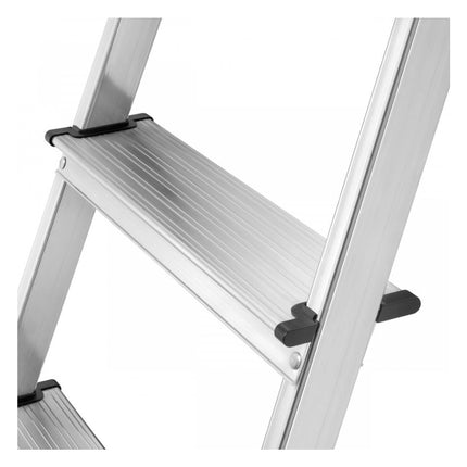 Hailo L60 StandardLine Échelle de sécurité en aluminium - 4 marches - 146 cm - 150 kg (8160-407)