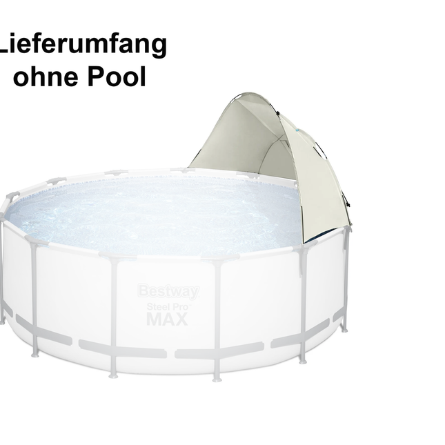 Bestway Toit solaire latéral pour piscine - sans piscine (58681)