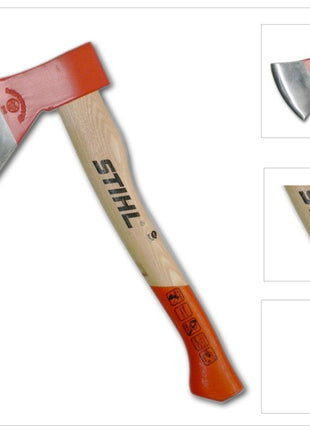 STIHL Forstbeil 38 cm mit Gummischutz ( 00008811912 ) - Toolbrothers