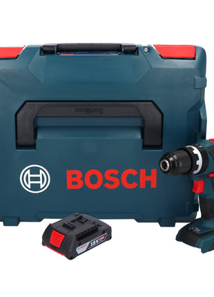 Bosch GSB 18V-60 C Professional Akku Schlagbohrschrauber 18 V 60 Nm Brushless + 1x Akku 2,0 Ah + L-Boxx - ohne Ladegerät