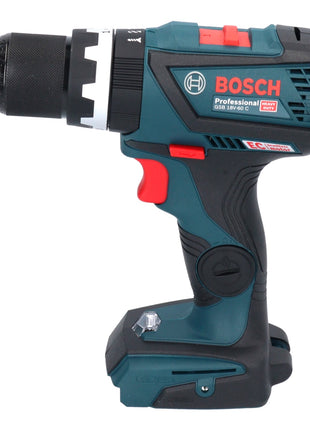 Bosch GSB 18V-60 C Professional Perceuse-visseuse à percussion sans fil 60 Nm 18V Brushless + 2x Batteries 2,0 Ah + Chargeur + Coffret L-Boxx