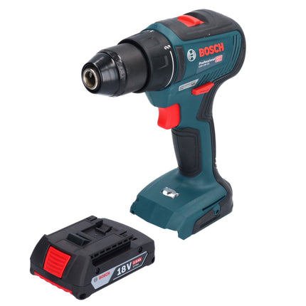 Bosch GSR 18V-55 Professional Perceuse-visseuse sans fil 18 V 55 Nm Brushless + 1x batterie 2,0 Ah - sans chargeur