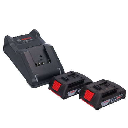 Bosch GSR 18V-55 Professional Perceuse-visseuse sans fil 18 V 55 Nm Brushless + 2x batterie 2,0 Ah + chargeur