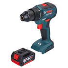 Bosch GSR 18V-55 Professional Perceuse-visseuse sans fil 18 V 55 Nm Brushless + 1x batterie 5,0 Ah - sans chargeur