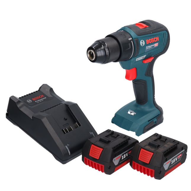 Bosch GSR 18V-55 Professional Perceuse-visseuse sans fil 18 V 55 Nm Brushless + 2x batterie 5,0 Ah + chargeur